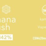 kamerui x VapeMania CBNカートリッジ BANANA KUSH CBN420mg を紹介